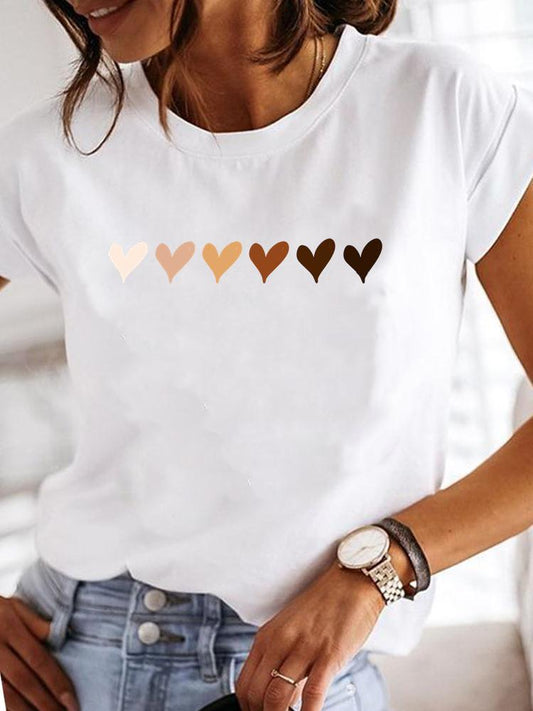 T-shirt - hearts