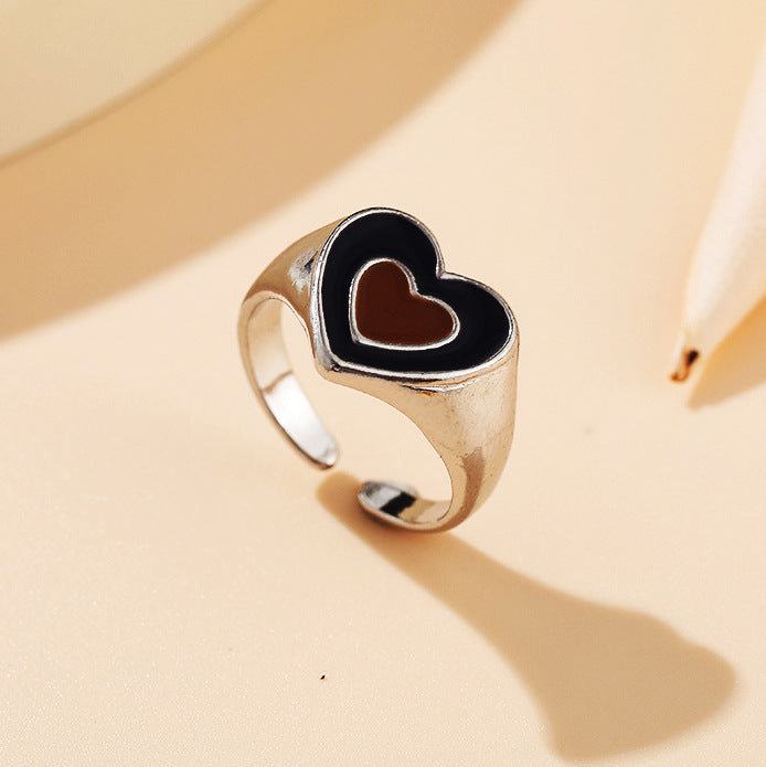 Heart fashion ring
